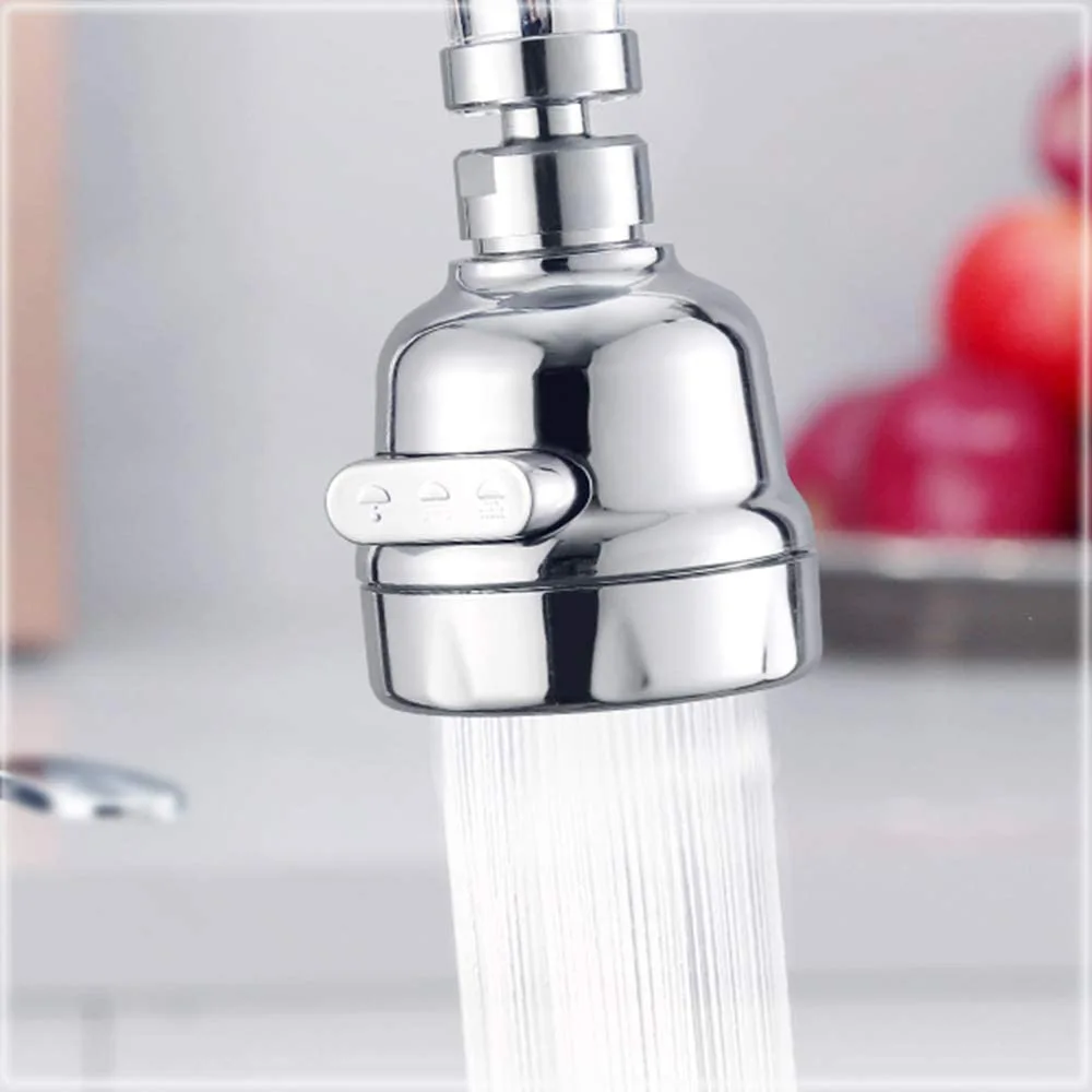3 Modes Kitchen Water Faucet Aerator Home Pressure Water Diffuser Bubbler Water Saving Filter Shower Head Nozzle Tap Connector