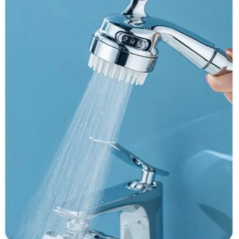 Shower Set for Faucet Connection Washbasin External Shampoo Artifact
