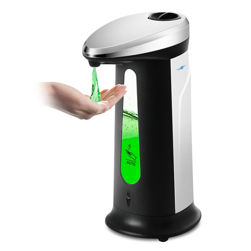 400Ml Automatic Liquid Soap Dispenser ABS Intelligent Touchless Sensor Induction Hand Washer for Kitchen Bathroom Equipment