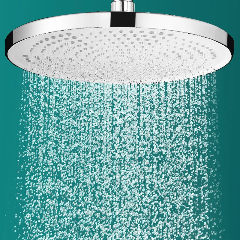 9/10 Inch Overhead Shower Head Large Rain Shower Head High Pressure Showerhead Bath  Shower Cabin Parts  Led Shower Head