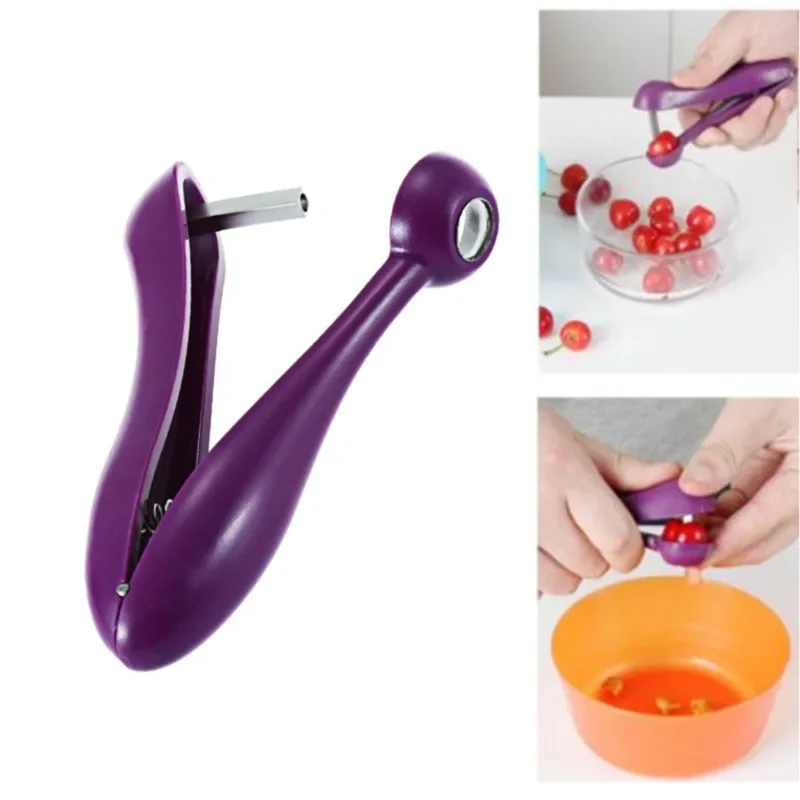 Olive Corer Remove Pit Tool Fruit Kitchen Pitter Remover  Seed Gadge Fruit and Vegetable Tools Cherry Pitter