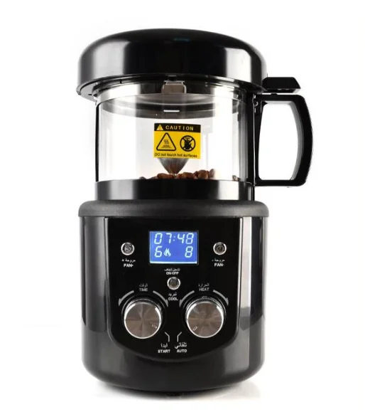 80-100g CE/CB Home Coffee Roaster Electric Mini No Smoke Coffee Beans Baking Roasting Machine 110-240V 1400W