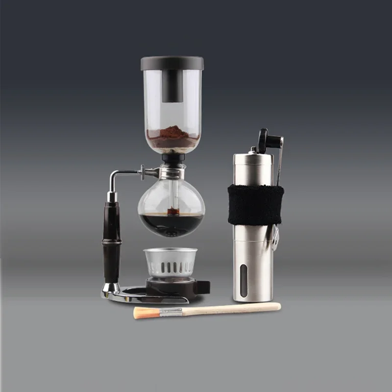 Stainless Steel Portable coffee grinder manual household small coffee machine