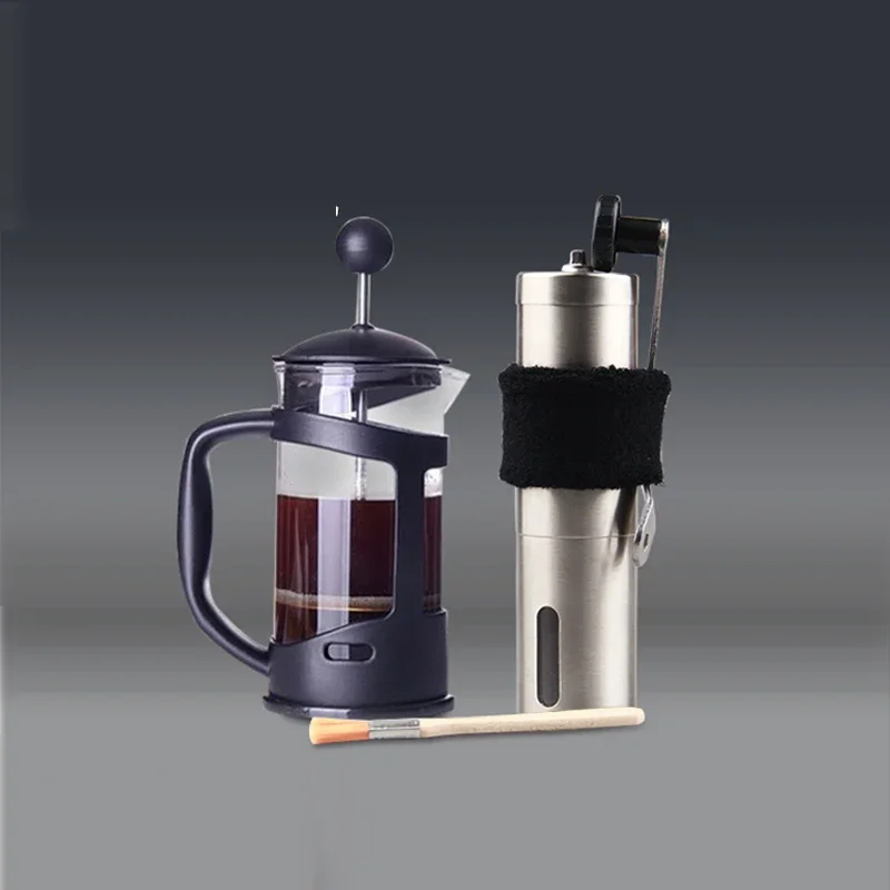 Stainless Steel Portable coffee grinder manual household small coffee machine