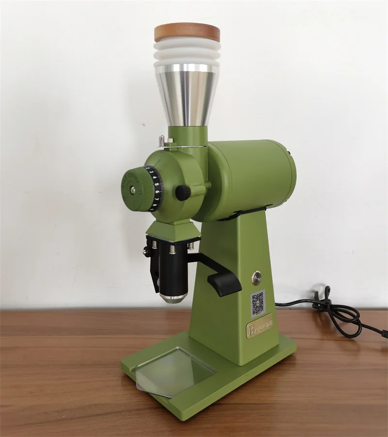 Professional Electric Coffee Grinder 90mm burr Espresso Coffee Bean Grinding Machine 1-20 Gear Adjustment