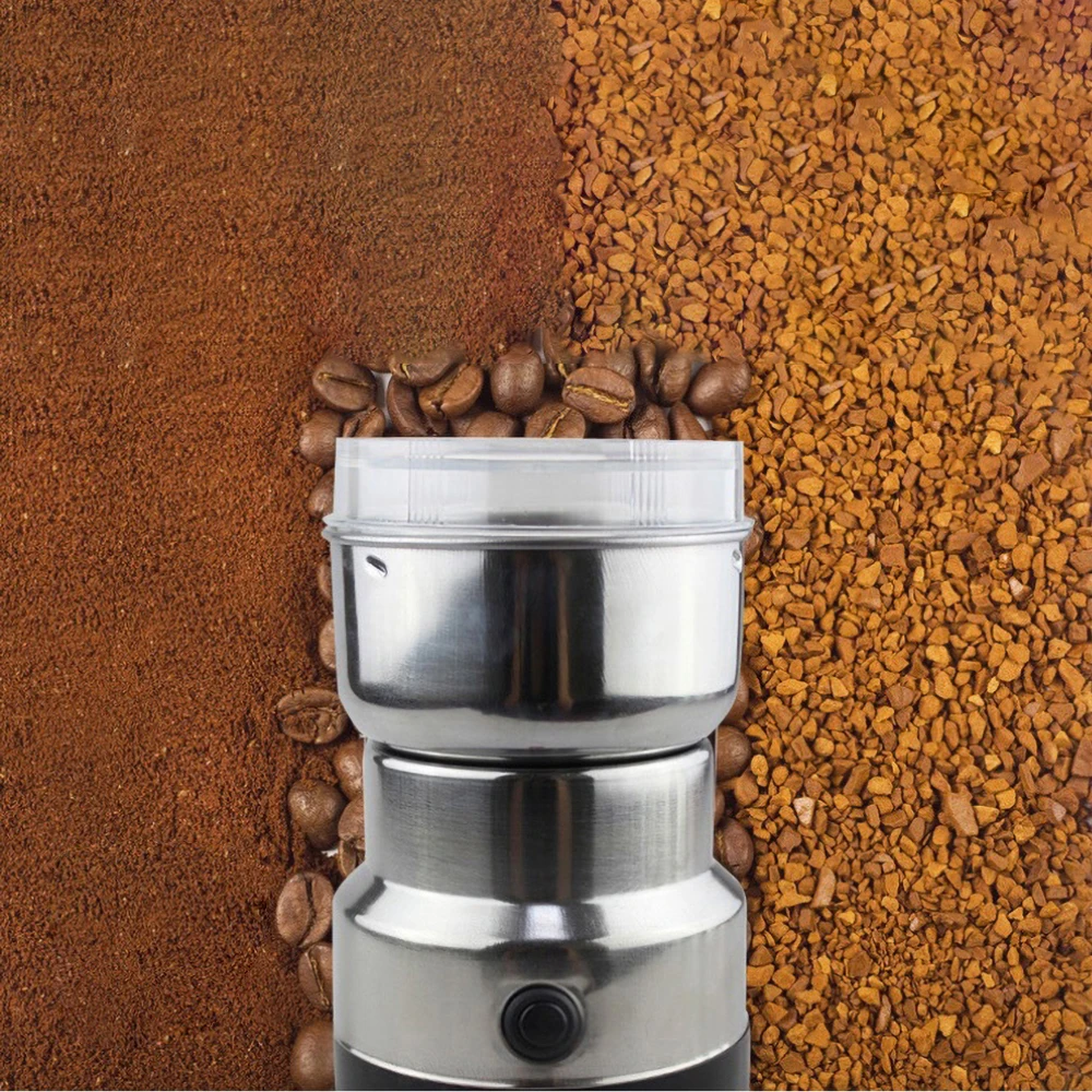 Electric Coffee Grinder Kitchen Cereals Nuts Beans Spices Grains Grinder Machine Multifunctional Home