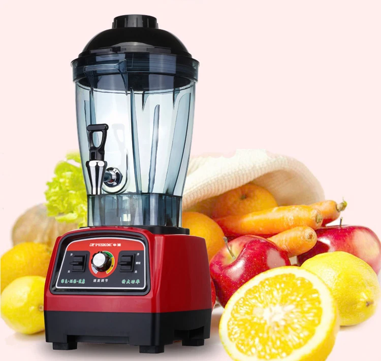 Commercial Large Capacity Blender 6L Vegetable Fruit Mixing Machine 2800w Food Mixer High Speed Foodprocessor