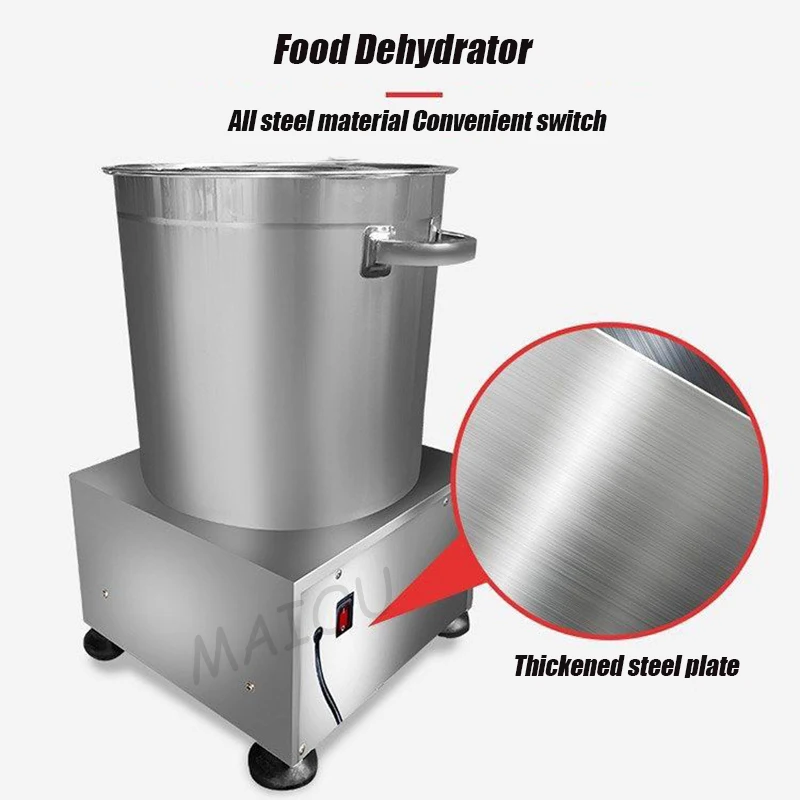 Large Electric Lettuce Vegetables Herbs Vegetable Food Drying Household Fruit Dehydration Machine Spin Dryer
