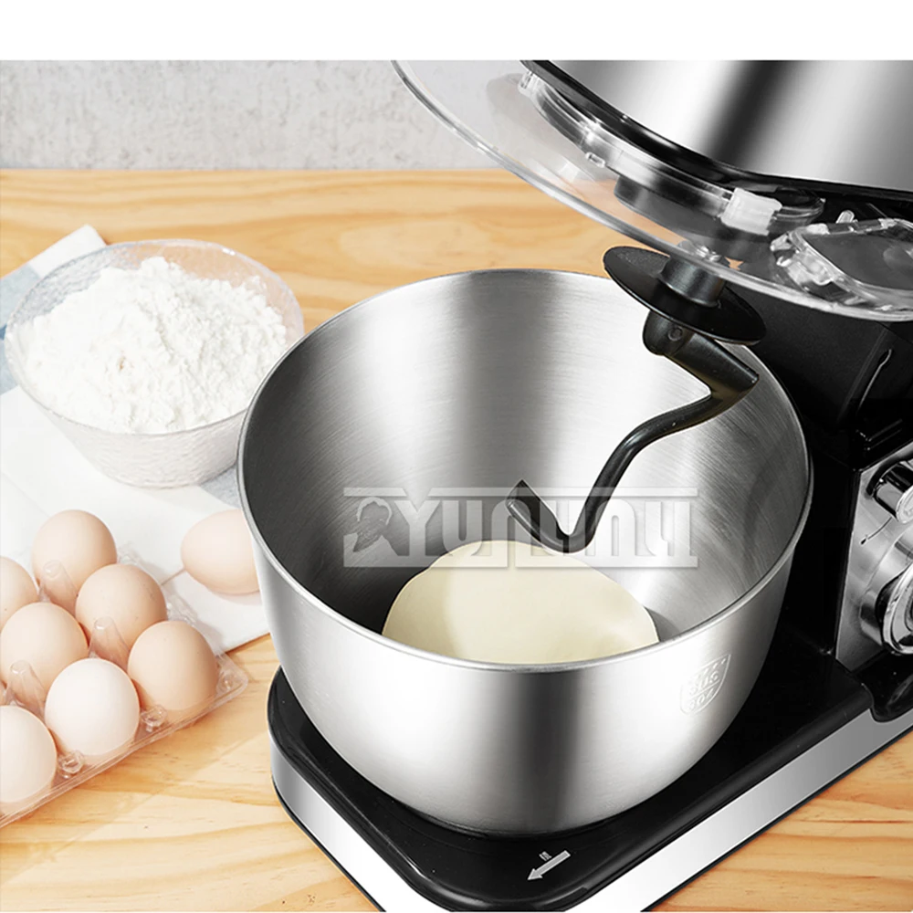 7L Kitchen Electric Mixer Multifunctional Mixer Egg Whisk Dough Cream Mixer Machine Automatic Food Blender