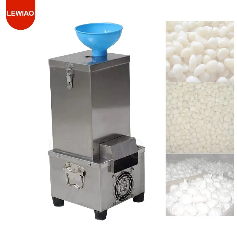 Stainless Steel Electric Dry Garlic Shelling Machine Garlic Peeler Maker Food Processor