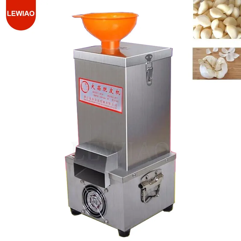 Stainless Steel Electric Dry Garlic Shelling Machine Garlic Peeler Maker Food Processor