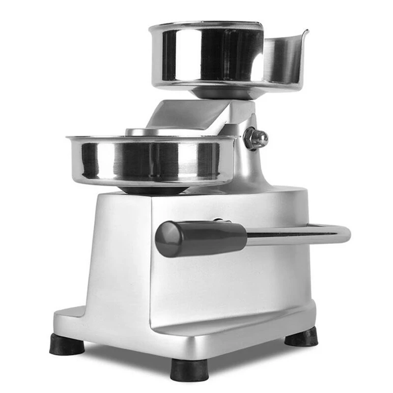 100mm-130mm MANUAL HAMBURGER PRESS Burger Forming Machine Round Meat shaping Aluminum Machine Food Processor Machine