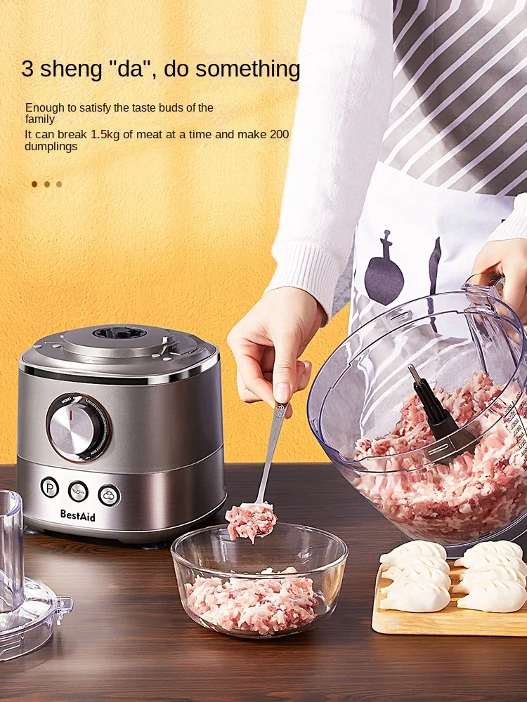 220V BestAid Food Processor with Powerful Motor, Vegetable Slicer, Chopper, Dicer and Meat Grinder