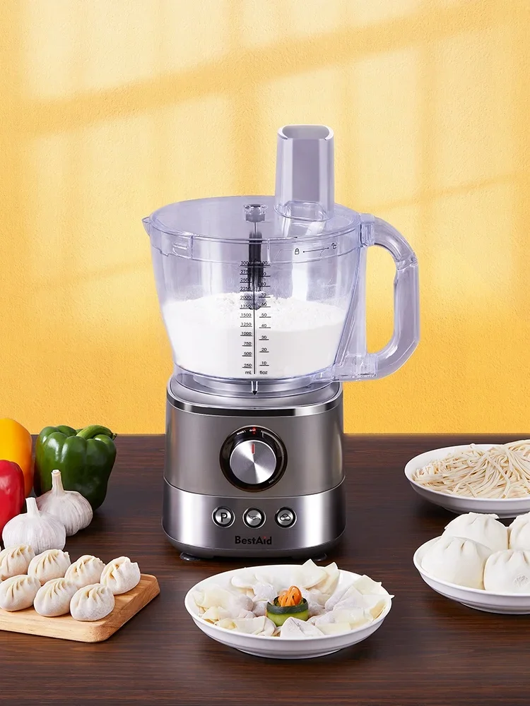 220V BestAid Food Processor with Powerful Motor, Vegetable Slicer, Chopper, Dicer and Meat Grinder