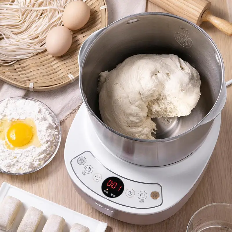 220V Home Electric Dough Fermenting And Mixing Machine Multifunction Food Mixer 3.5L Automatic  Dough Mixer Kitchen Appliances