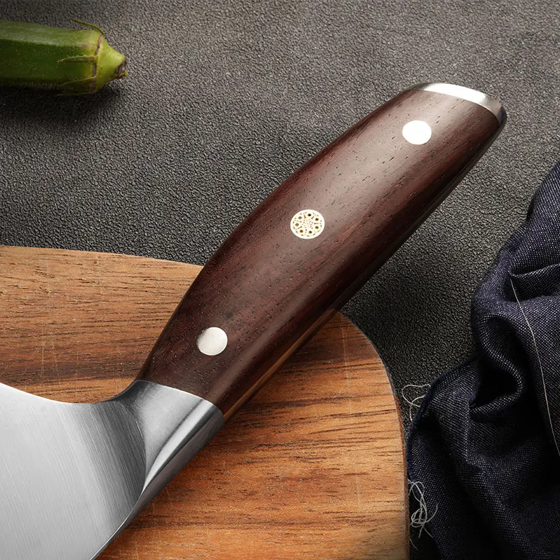 Kitchen Knife Fruit Utility Cleaver Bone Chopper Santoku Chef Knives High Quality 5PCS Stainless Steel Chef Knife Set