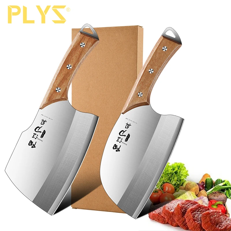 PLYS-Vegetable knife household sharp slicing knife chopping bone special knife chef with meat chopping vegetable knife set