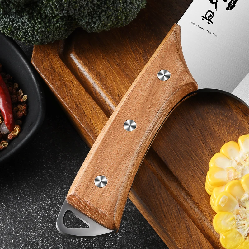 PLYS-Vegetable knife household sharp slicing knife chopping bone special knife chef with meat chopping vegetable knife set