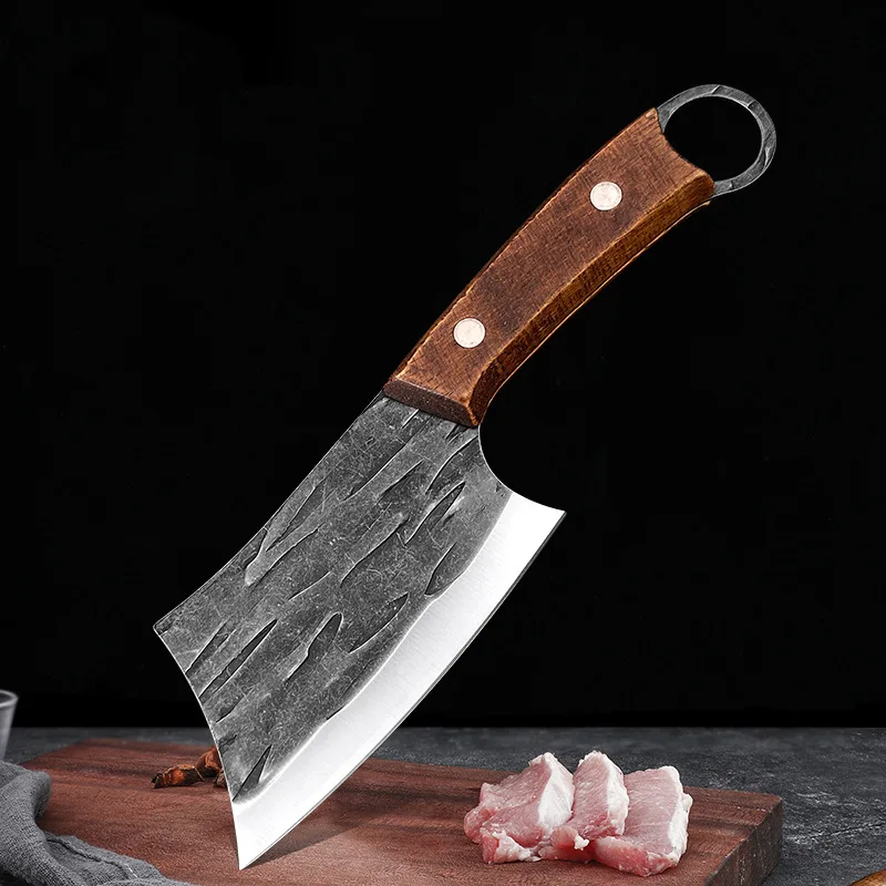 Forged Kitchen Knives Meat Cleaver Barbecue Fishing Knife Butcher Knife Chef Cooking Cutter Fish Fruit Peeling knife