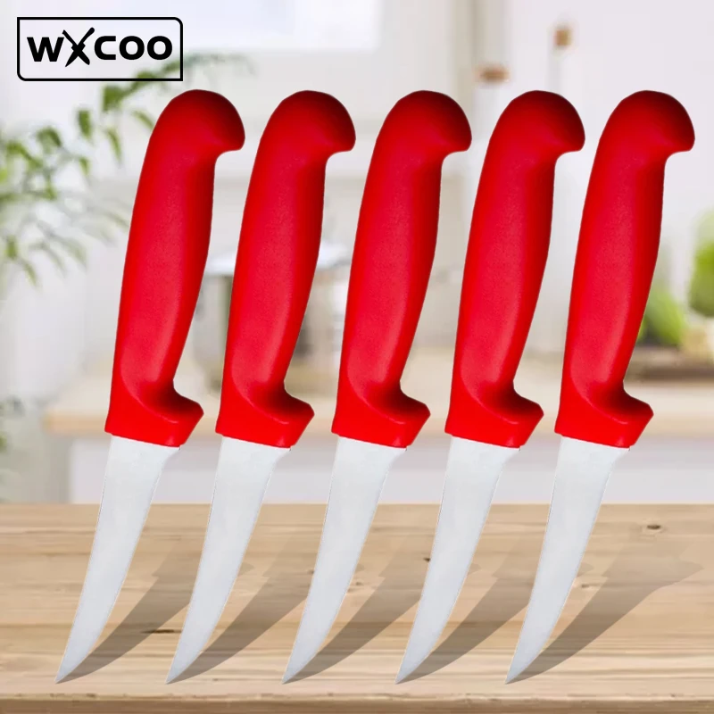 Kitchen Vegetable and Fruit Knives Boning Knife Stainless Steel Skinning and Carving Knife Meat Butcher Cleaver Slicing Cutter