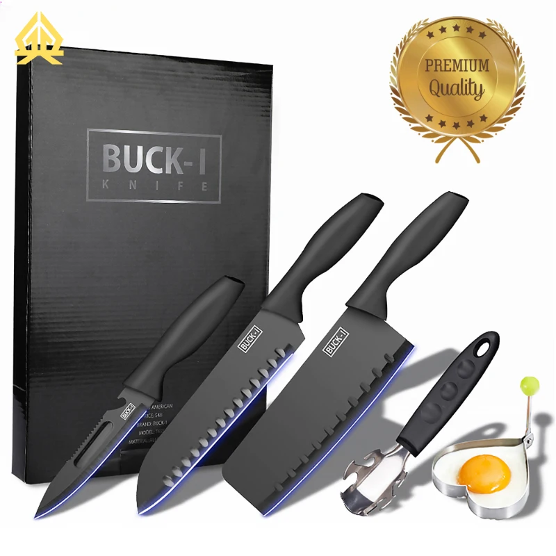 kitchen Knife set combination chopping board two in one household chopping board fruit knife peeler