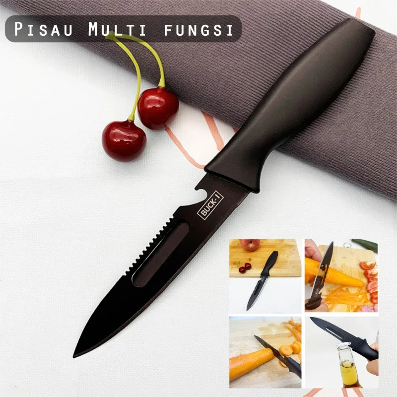 kitchen Knife set combination chopping board two in one household chopping board fruit knife peeler