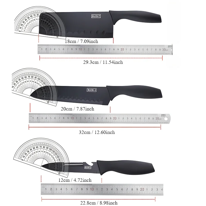 kitchen Knife set combination chopping board two in one household chopping board fruit knife peeler