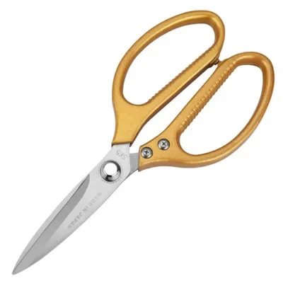 Multifunctional Kitchen Scissors Japanese Scissors Stainless Steel Chicken Bone Scissors Aluminum Alloy Shears