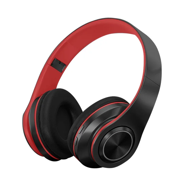 Wireless Headset Bluetooth Headset Large Soft Ear Cup Noise Reduction Ultra-long battery life with mic  phone computer universal