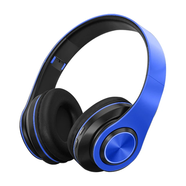 Wireless Headset Bluetooth Headset Large Soft Ear Cup Noise Reduction Ultra-long battery life with mic  phone computer universal