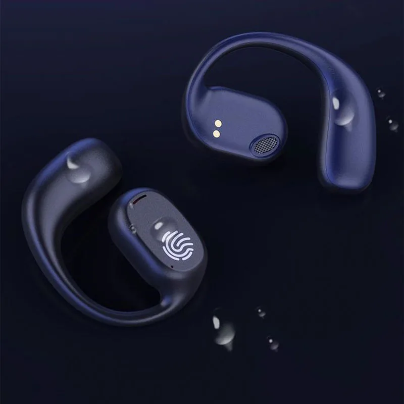 Original Bone Conduction T27 Bluetooth Earphones Ear Earbud Wireless Headphone With Mic Sports Hifi Headsets