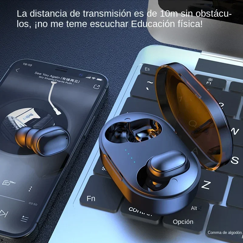 New A6s Bluetooth Earphones Tws In Ear Bluetooth 5 0 Running Sports Stereo Buttons With Microphone Wireless Headphones