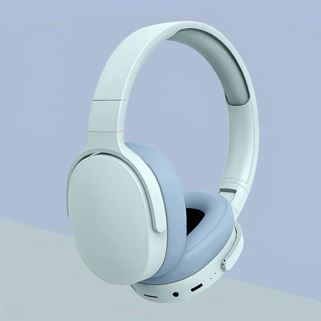 P2961 Bluetooth Headphone Over Ear Stereo HIFI Headset True Wireless Sports With Earphone TF/AUX Music Player with MIC