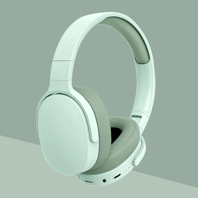 P2961 Bluetooth Headphone Over Ear Stereo HIFI Headset True Wireless Sports With Earphone TF/AUX Music Player with MIC