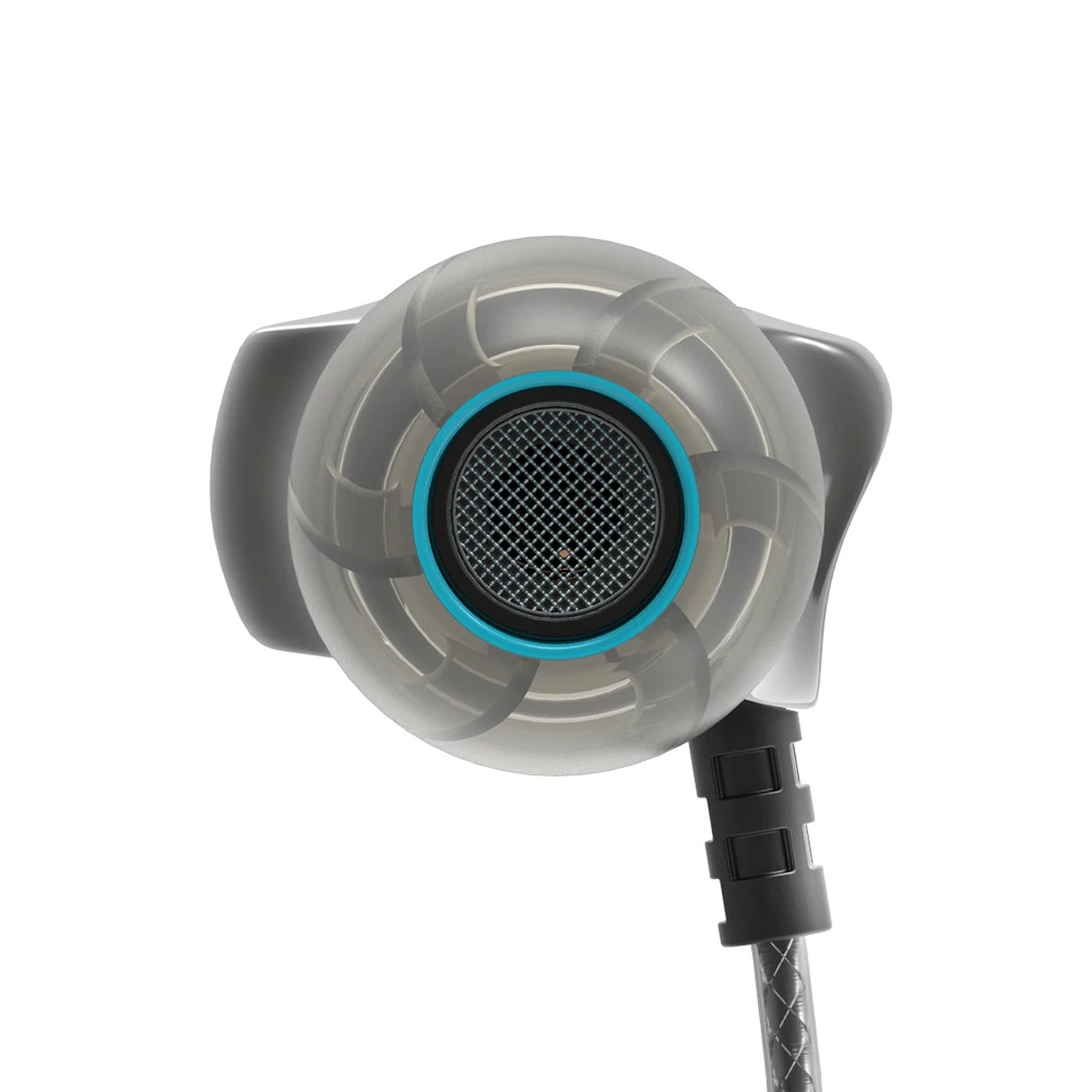 QKZ DM7 Sports Earphone HiFi Music Cellphone Headset In Ear Dynamic Drive Headphone with Microphone 3.5mm Jack Earpiece