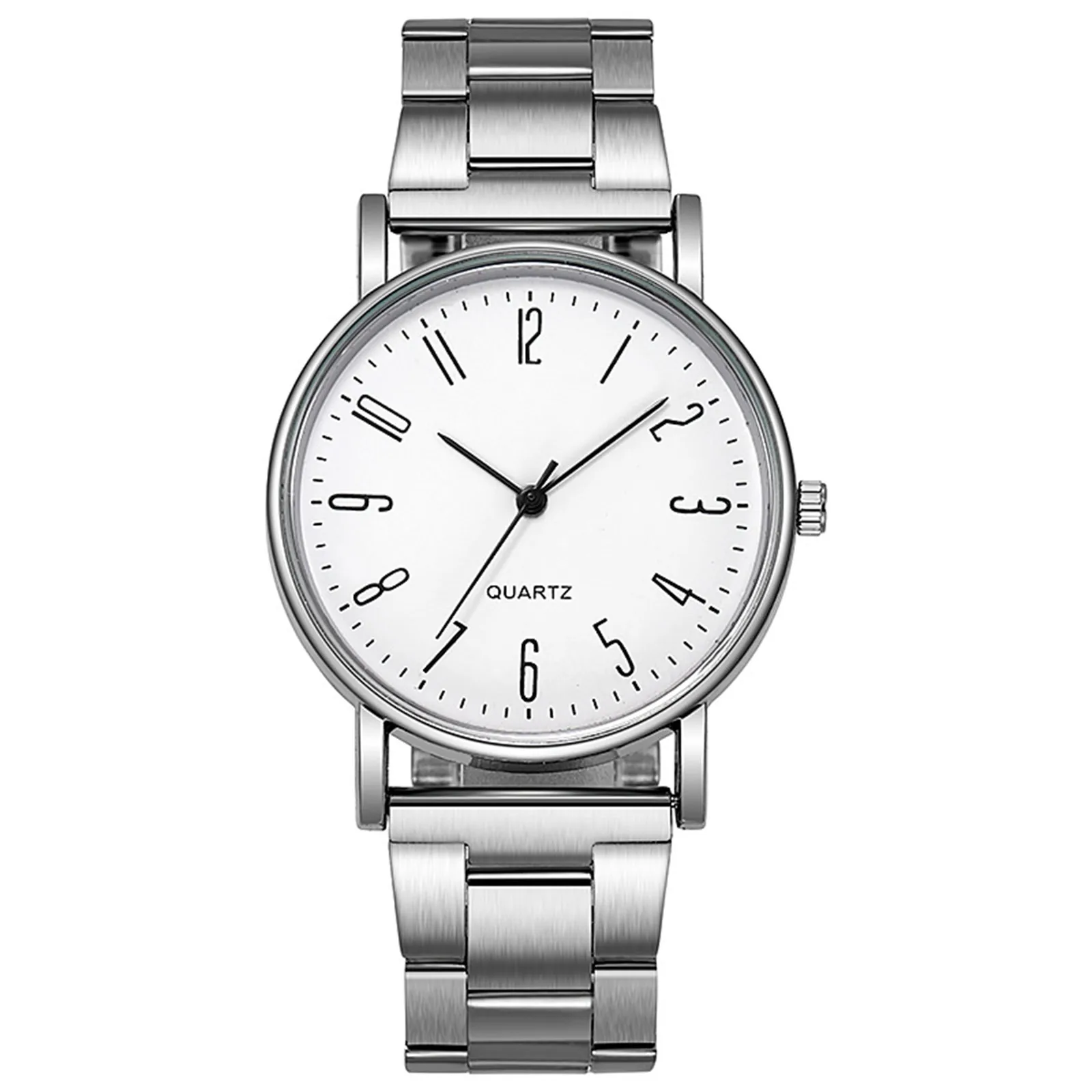 Fashion Stainless Steel Band Business Quartz Wristwatch Relogio Quartz Mens Watch Top Brand Luxury Clock Male Relojes Hombre