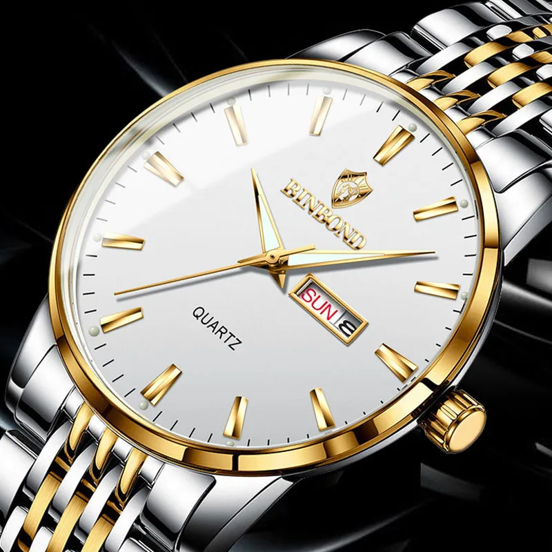 Fashion Watch Men Top Brand Luxury Waterproof Luminous Wristwatch Mens Sports Quartz Watches Date Week