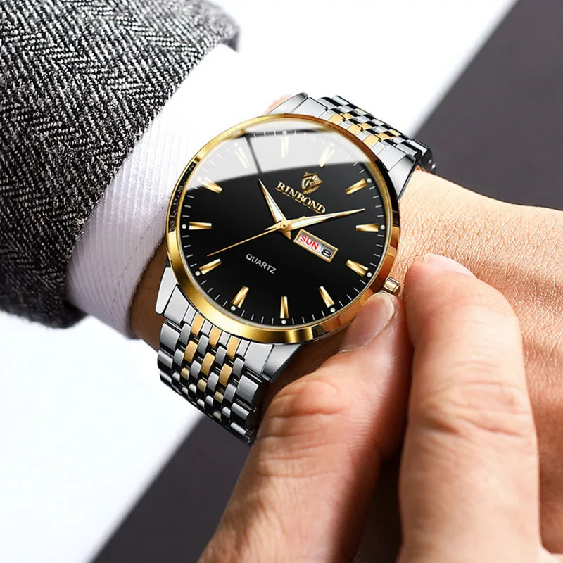 Fashion Watch Men Top Brand Luxury Waterproof Luminous Wristwatch Mens Sports Quartz Watches Date Week