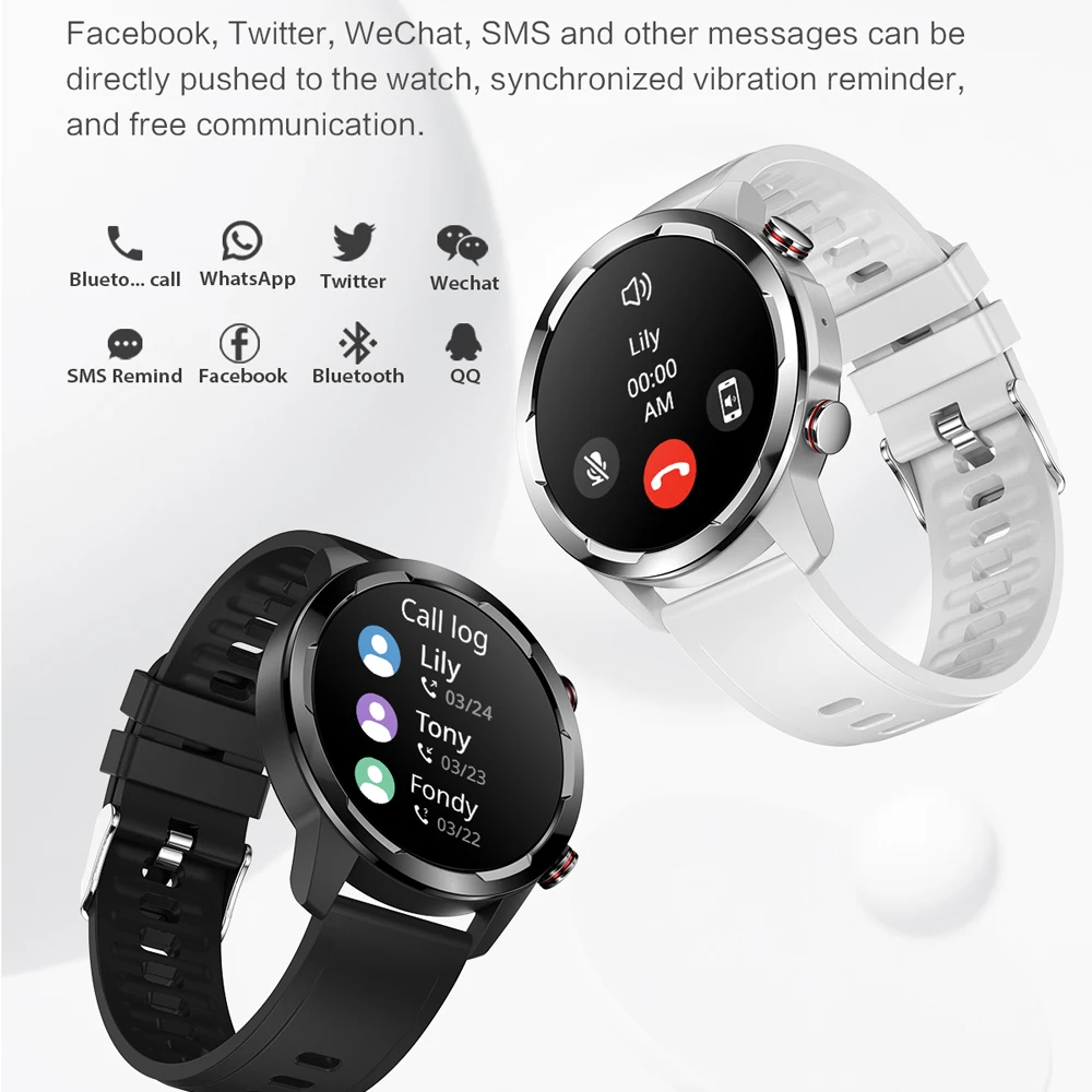 for Phone Xiaomi Huawei Android ECG Smart Watch Men Android 2023 Bluetooth Call Smartwatch Blood Pressure Heart Rate Men Fitness