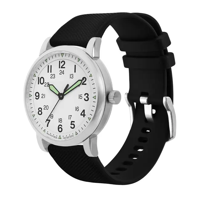 Anbeer Silicone Watch Bands /16/18/20/22/24mm Soft Quick Release Rubber Watch Bands Replacement Bracelet for Smart Watch