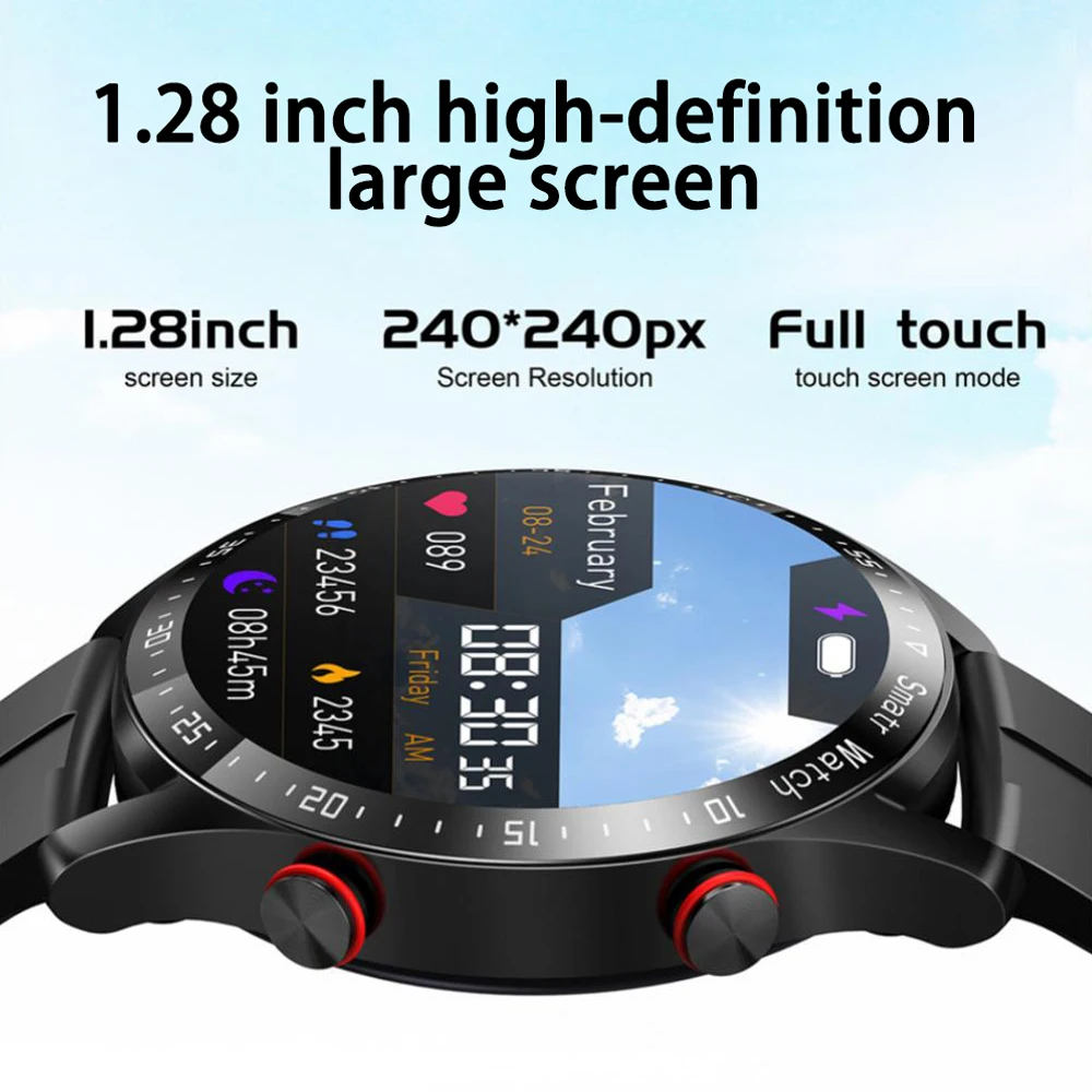 NEW Smart Watch Men Bluetooth Call Smart Clock Full Touch Sports Fitness Tracker Smartwatch For Women Waterproof IOS Android