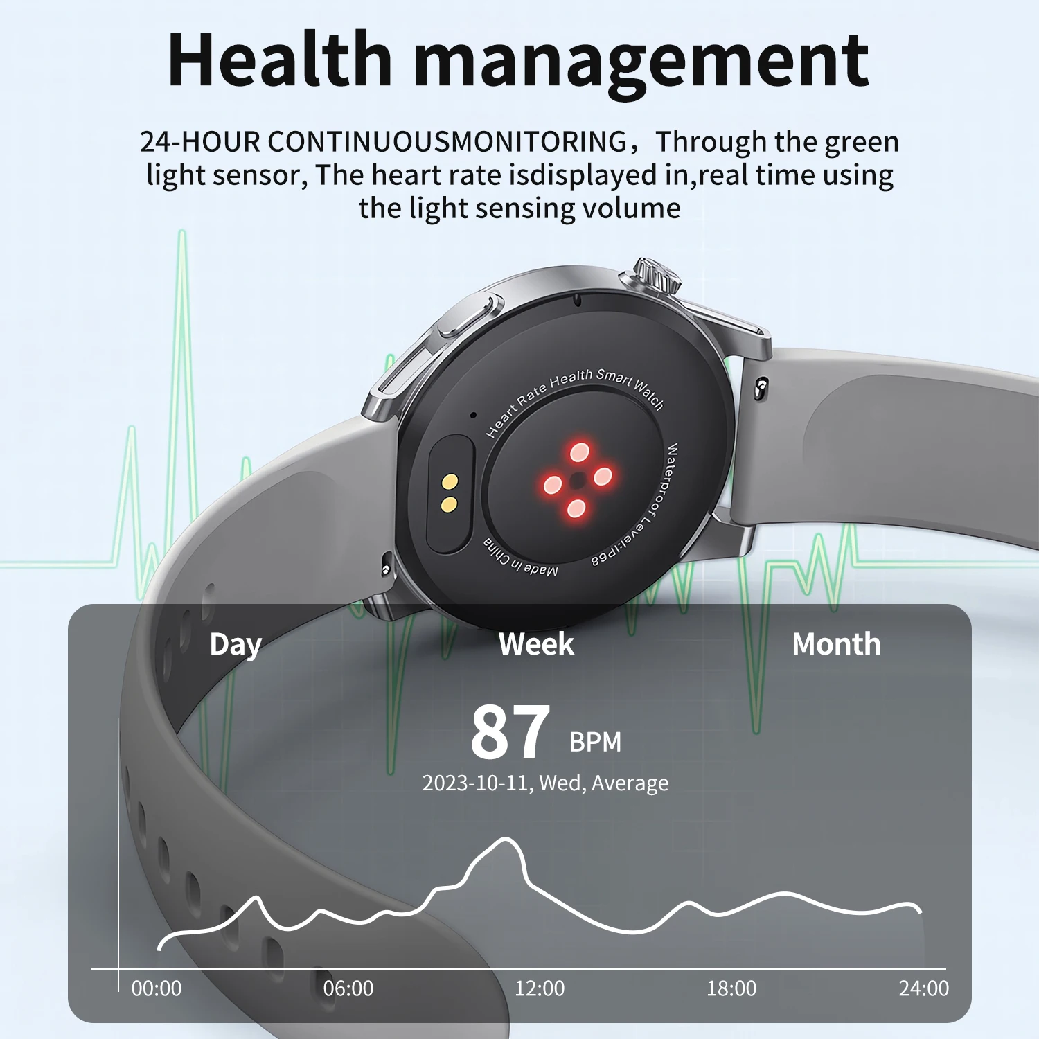 Smart Watch For Men Women Bluetooth Voice Calling Smartwatch 466*466 AMOLED HD Display Intelligent Notification Sports Watches
