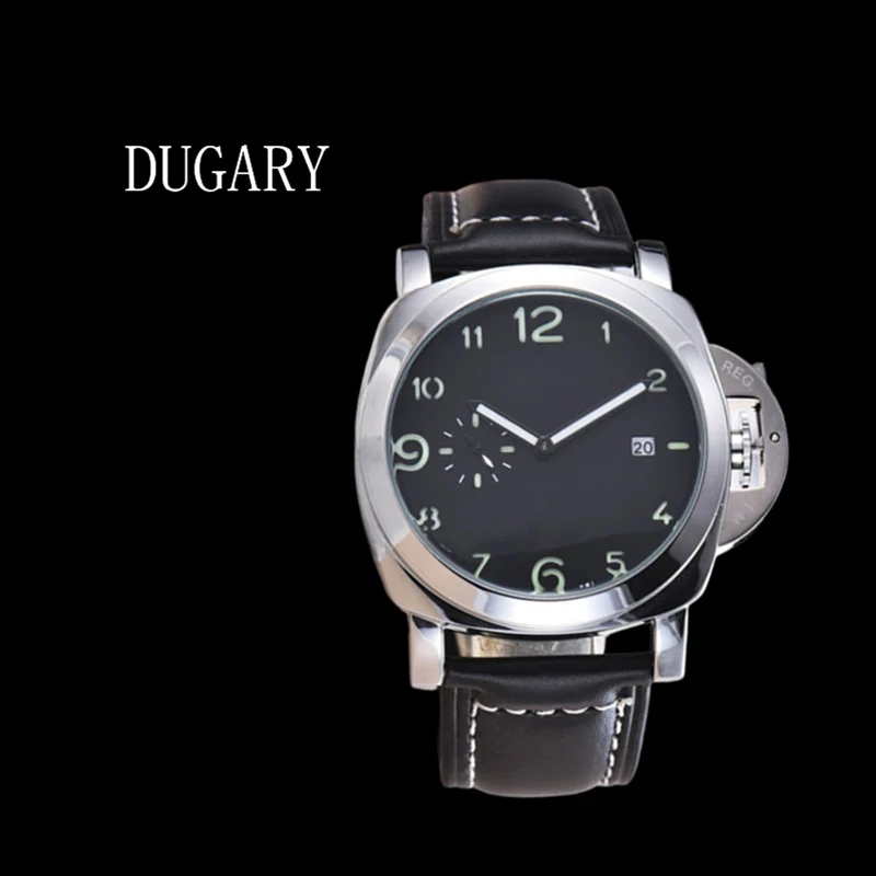 DUGARY PAN Men Top Brand Fashion Watch Band Super Luminous classic Quartz watch Male Waterproof Sport Relogio Masculino Clock
