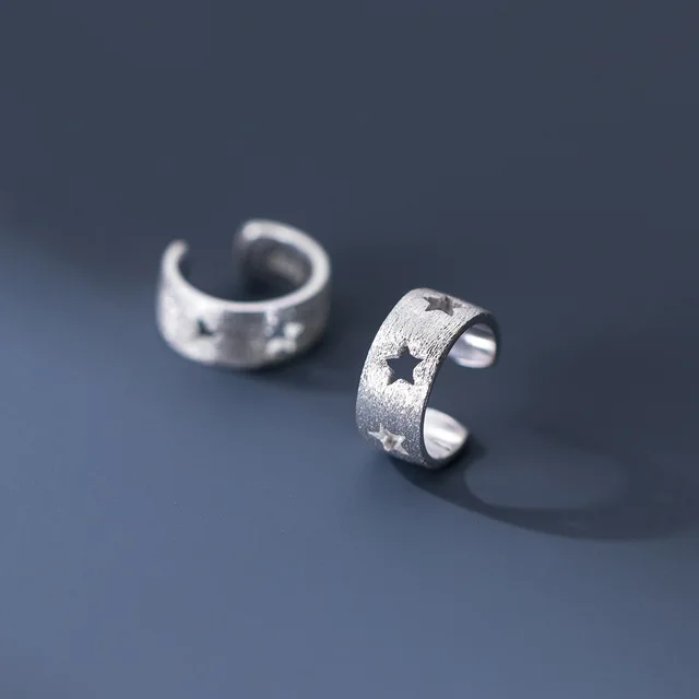 100% 925 Sterling Silver Zircon Geometric Earrings for Women Girl Texture Double Layered Design Jewelry Party Gift Dropshipping