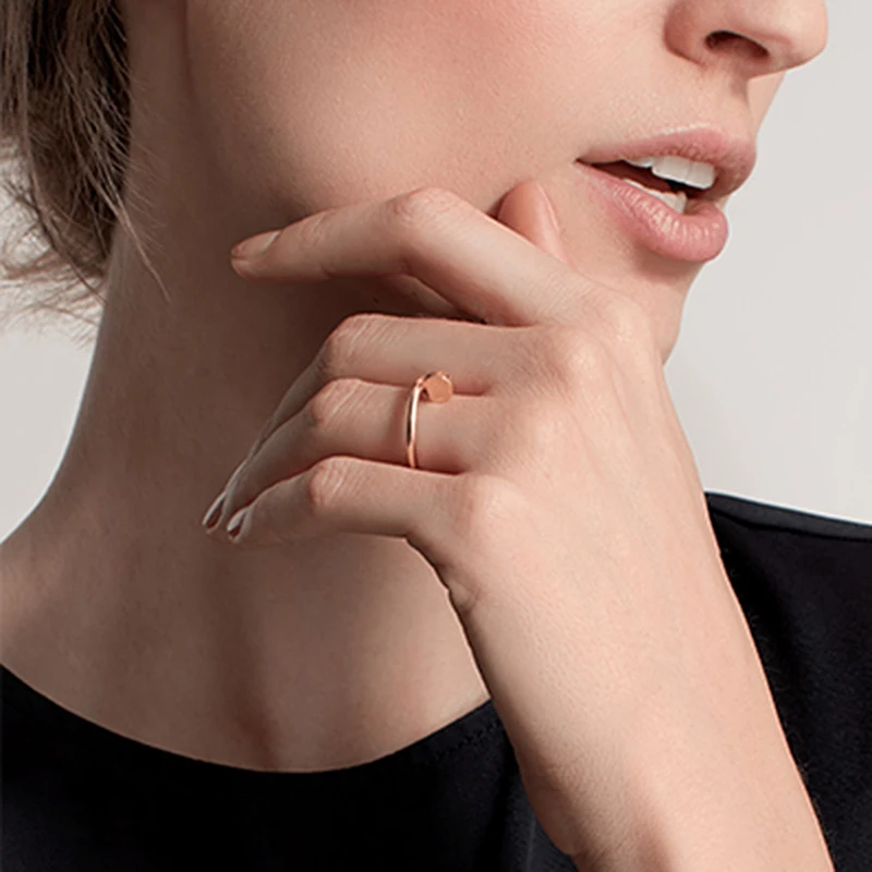 New In 925 Sterling Silver Couple Ring for Women Luxury Designer Exquisite Fashion Jewelry for Women Birthday Gift With Box Set