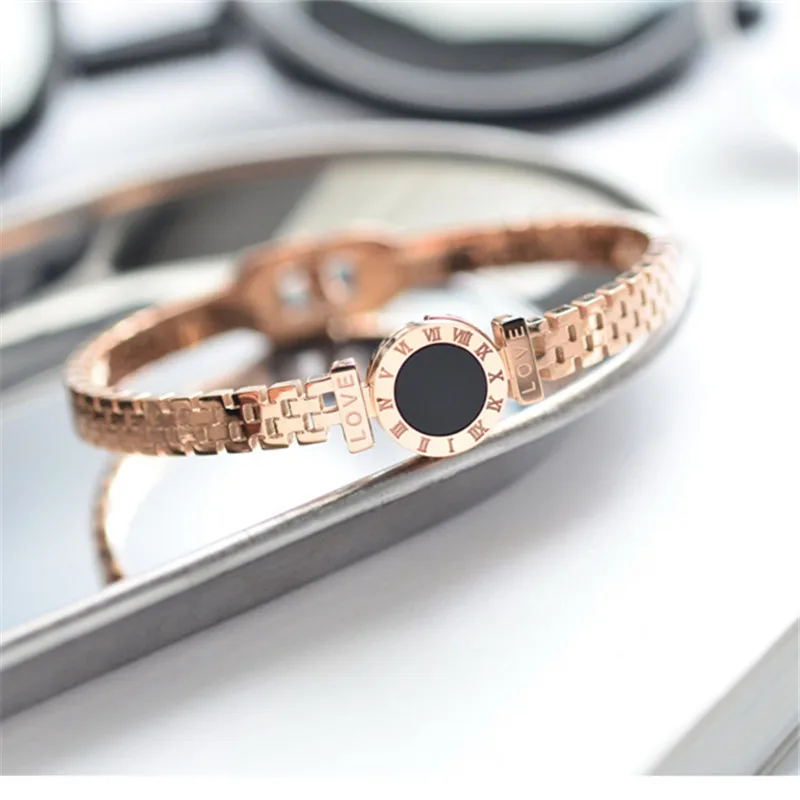 Women Stainless Steel Bracelets Set Fashion Jewelry Accessory