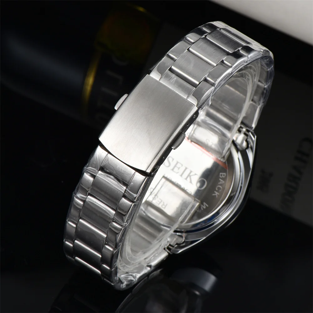 Bracelet Valentine's Day Gift Seiko Prospex Speedtimer Solar 20MM  Strap 13MM Case Thickness Quartz Watch for Men Montre Hommes