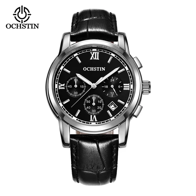 OCHSTIN's Product 2024 Legendary Series Personalized Trend Multi functional Automatic Quartz Movement Men's Quartz Watch