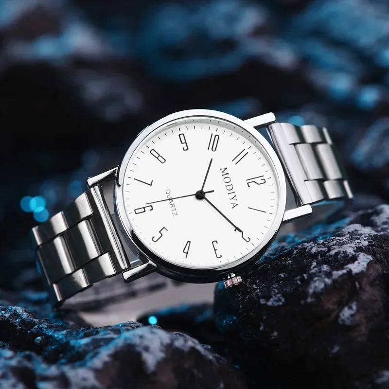 Simple Men's Watches Numerical Roman Scale Quartz Wristwatches Business Watch Male Luxury Clock Bracelet Clasp Reloj Hombre 시계