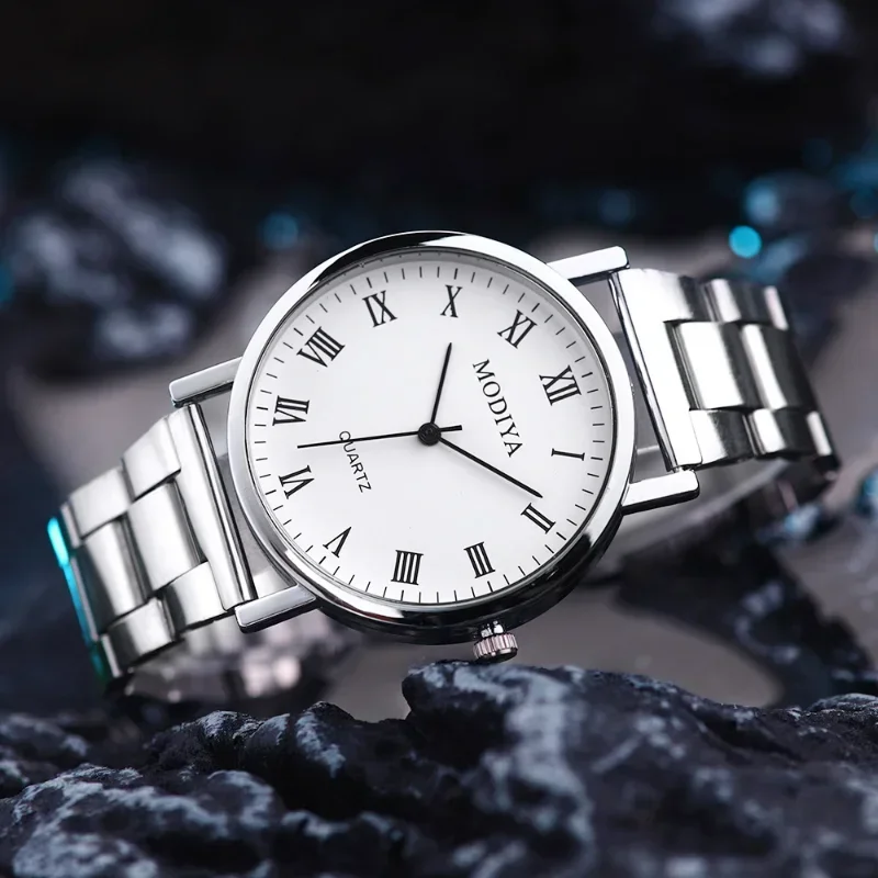 Simple Men's Watches Numerical Roman Scale Quartz Wristwatches Business Watch Male Luxury Clock Bracelet Clasp Reloj Hombre 시계